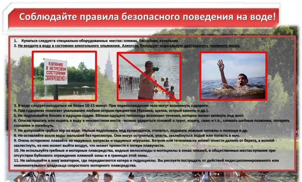 Алкоголь на водоемах